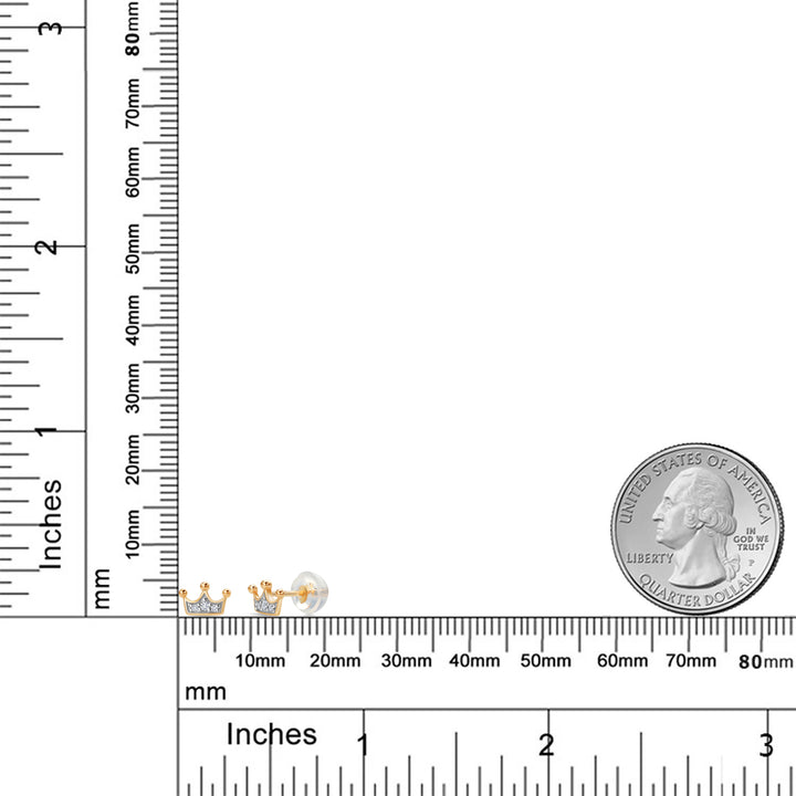 Earrings in 10K Yellow Gold