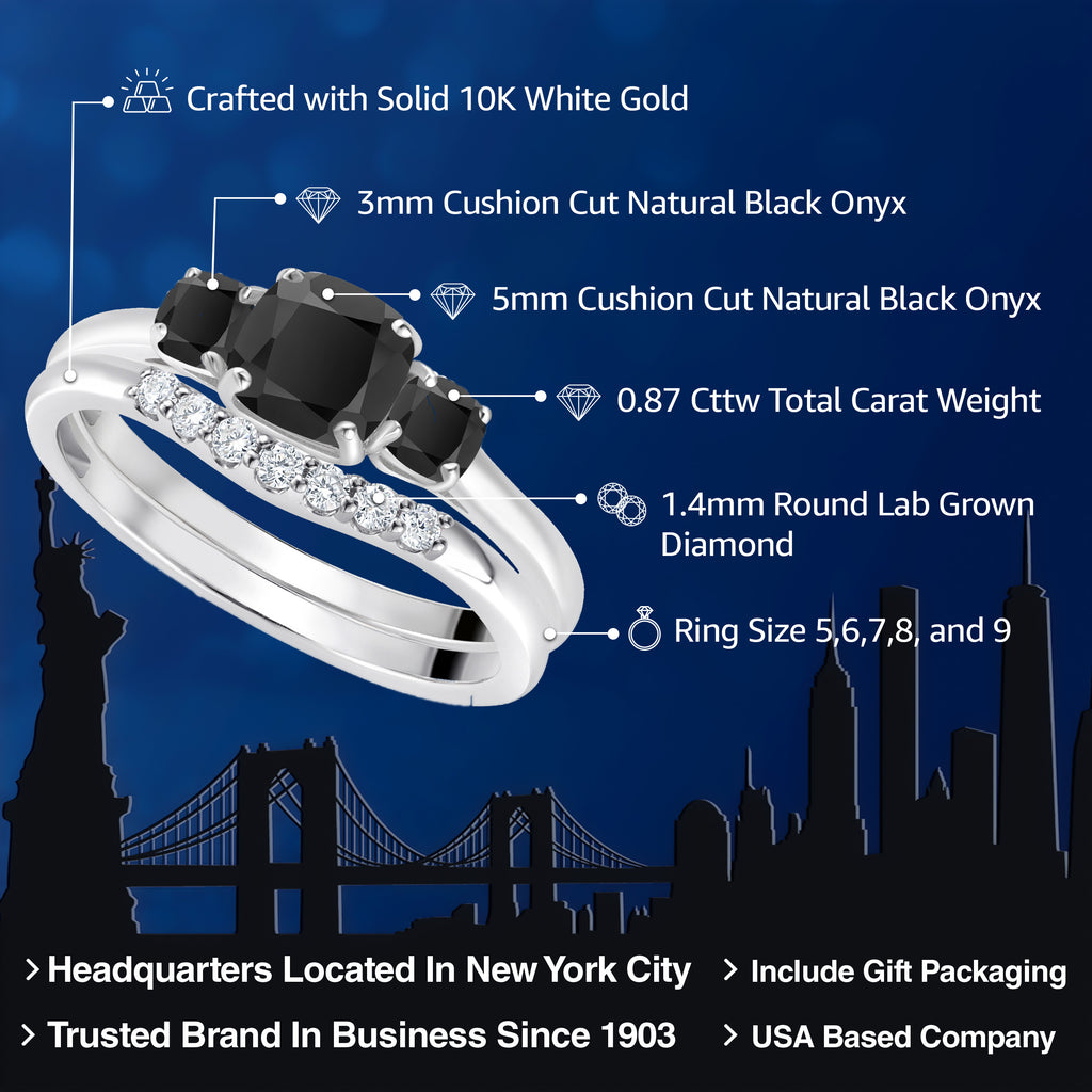 Ring in 10K White Gold
