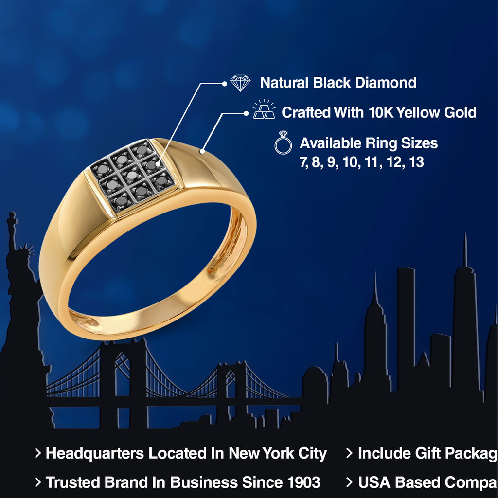 Ring in 10K Yellow Gold