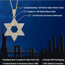 Pendant in 14K Yellow Gold