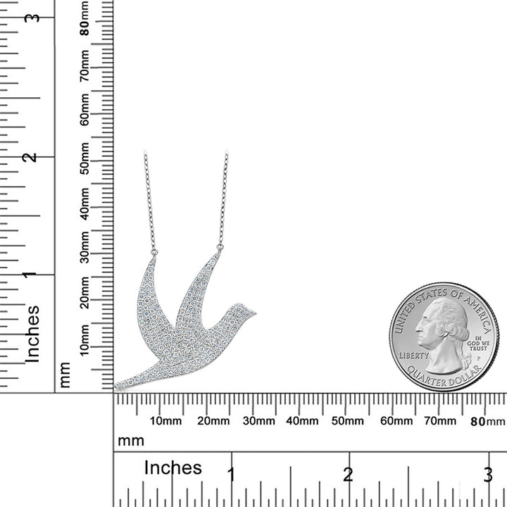 Necklace in 14K White Gold