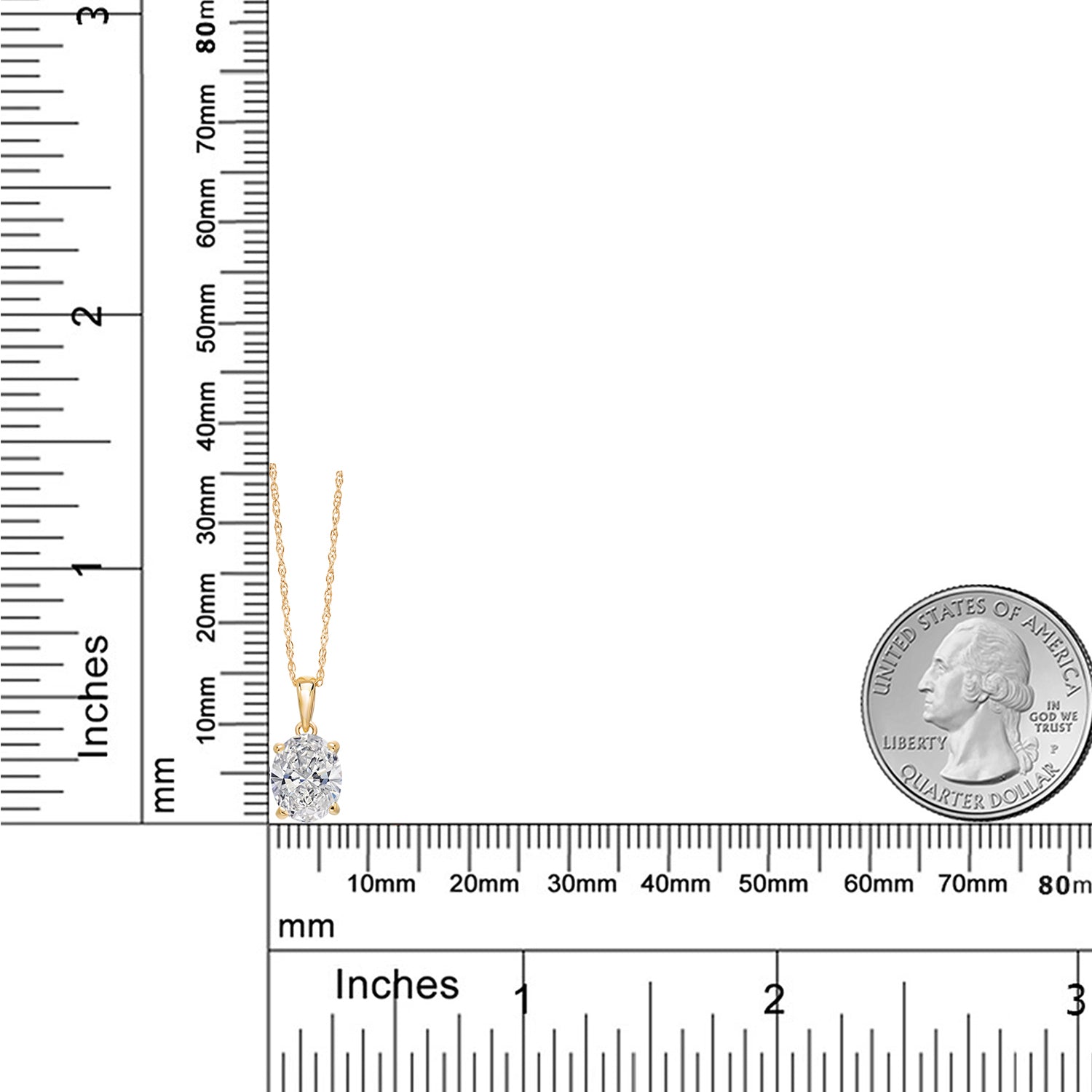 Pendant in 14K Yellow Gold