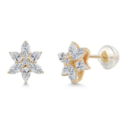 Earrings in 10K Yellow Gold