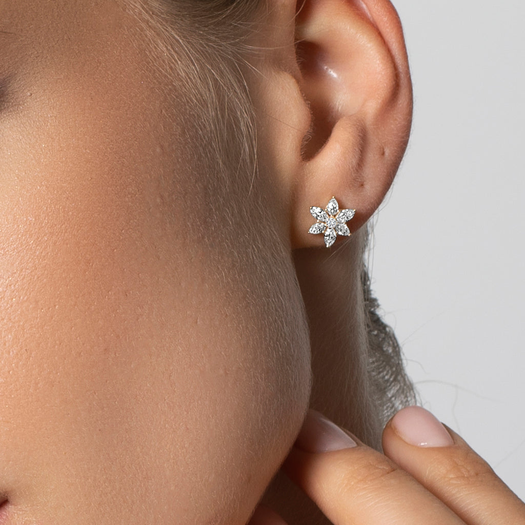 Earrings in 10K Yellow Gold