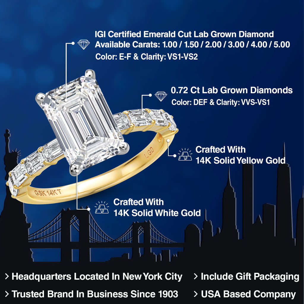 2.72 Cttw_Ring in 14K Two Tone Gold