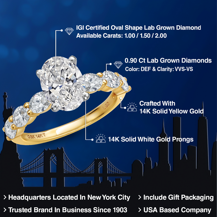 2.40 Cttw_5_Ring in 14K Two Tone Gold