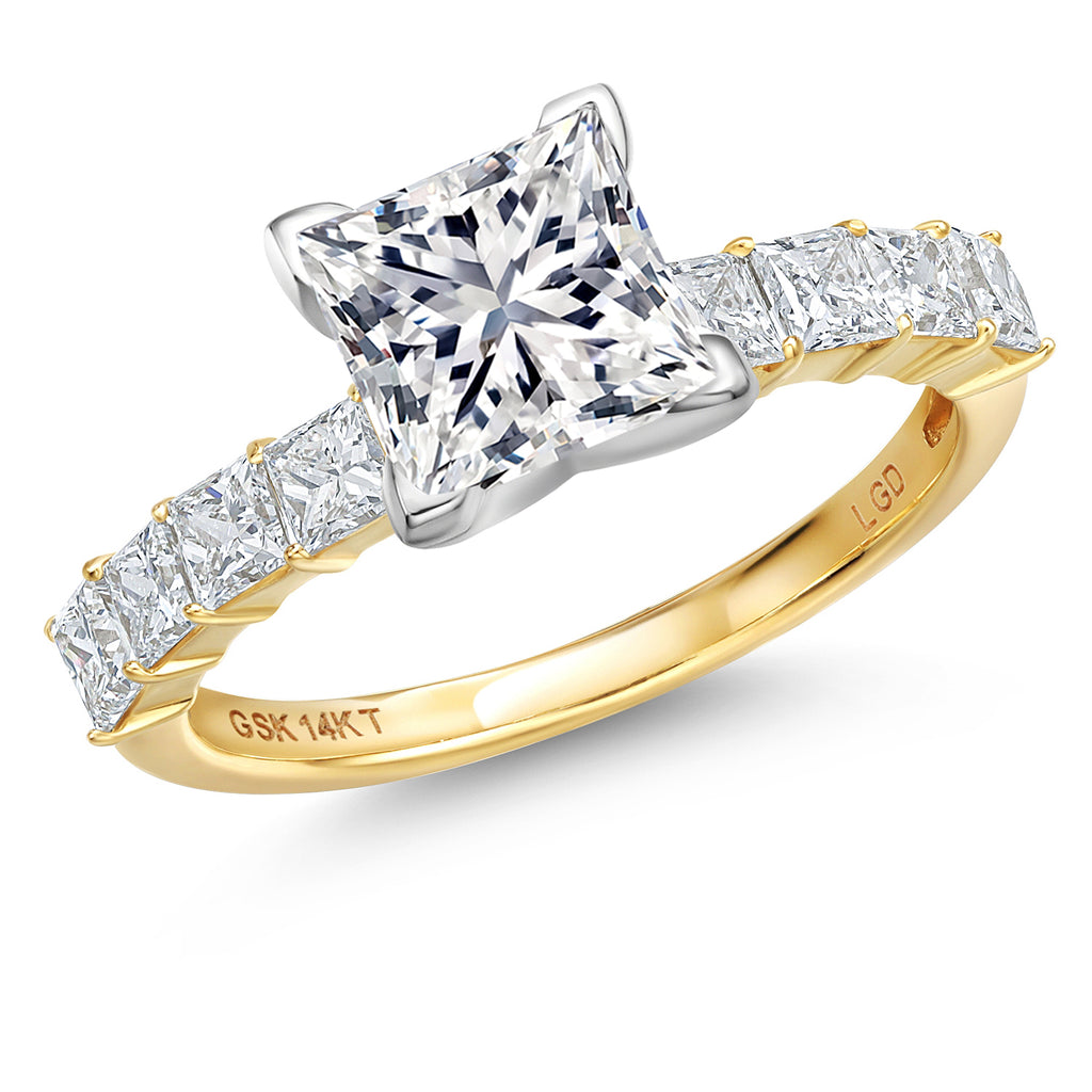 Center 2ct_8_Ring in 14K Two Tone Gold