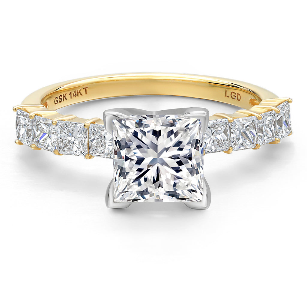 9_Ring in 14K Two Tone Gold
