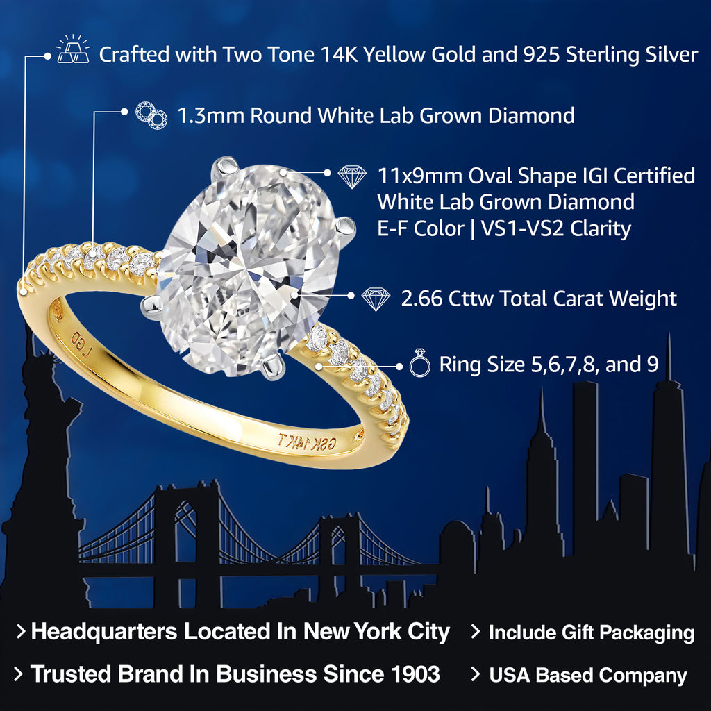 5_Ring in 14K Two Tone Gold