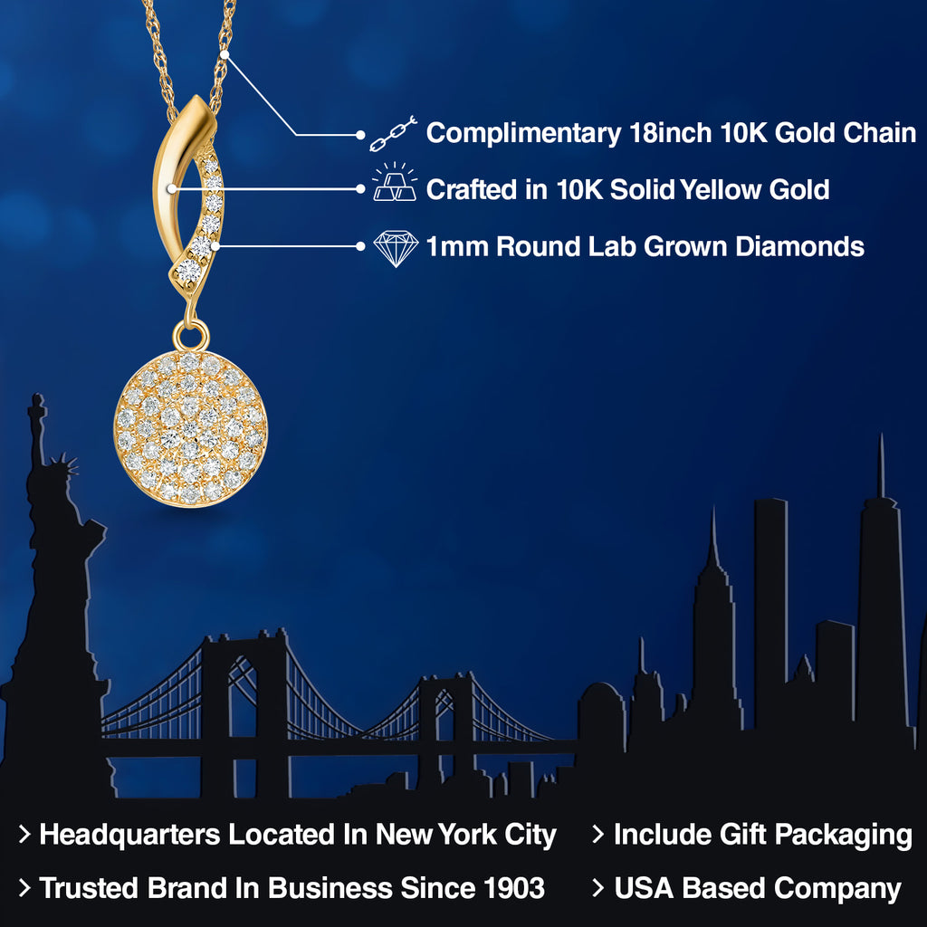 Pendant in 10K Yellow Gold
