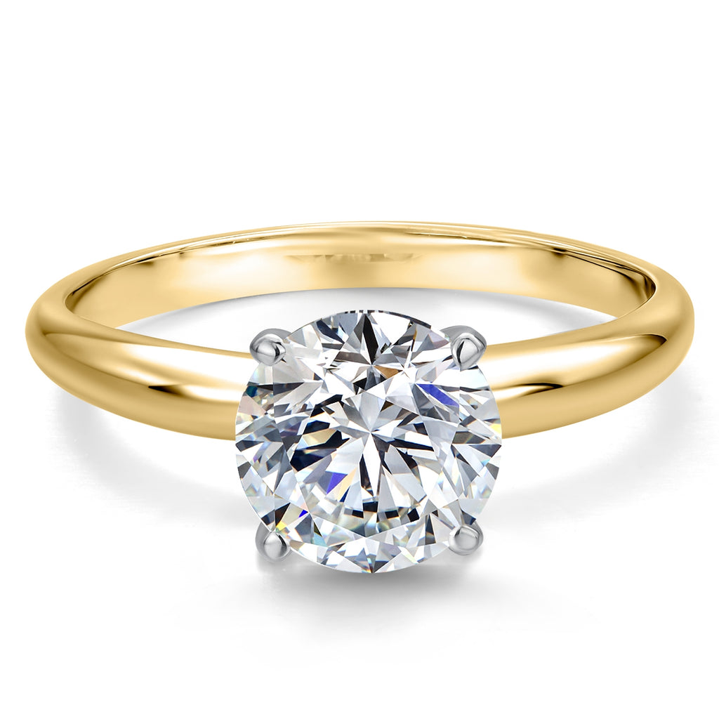 Lab Grown Diamond_9_Ring in 14K Two Tone Gold