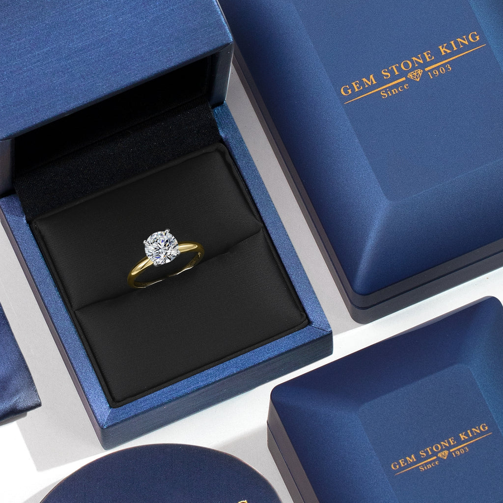 Lab Grown Diamond_9_Ring in 14K Two Tone Gold