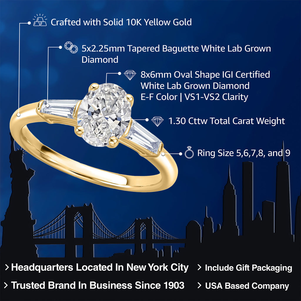 Ring in 10K Yellow Gold