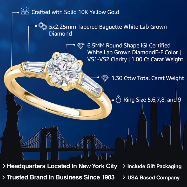 Ring in 10K Yellow Gold