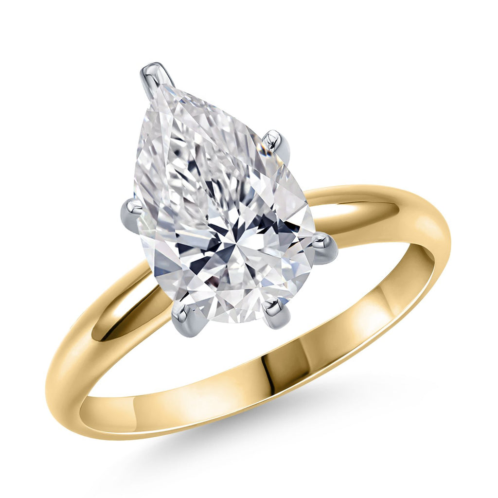 2.00 Carat_14K Two Tone Gold_8_Ring in 14K Two Tone Gold