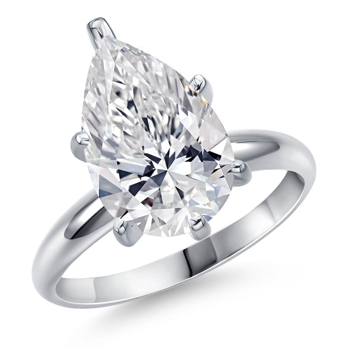 4.00 Carat_14K White Gold_5_Ring in 14K White Gold