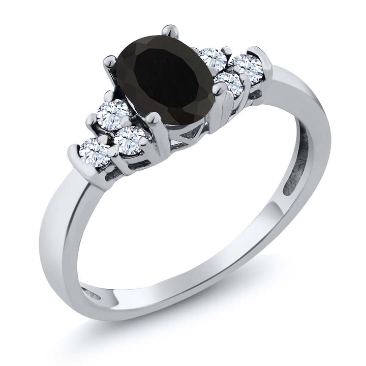 Onyx_5_Ring in 925 Sterling Silver