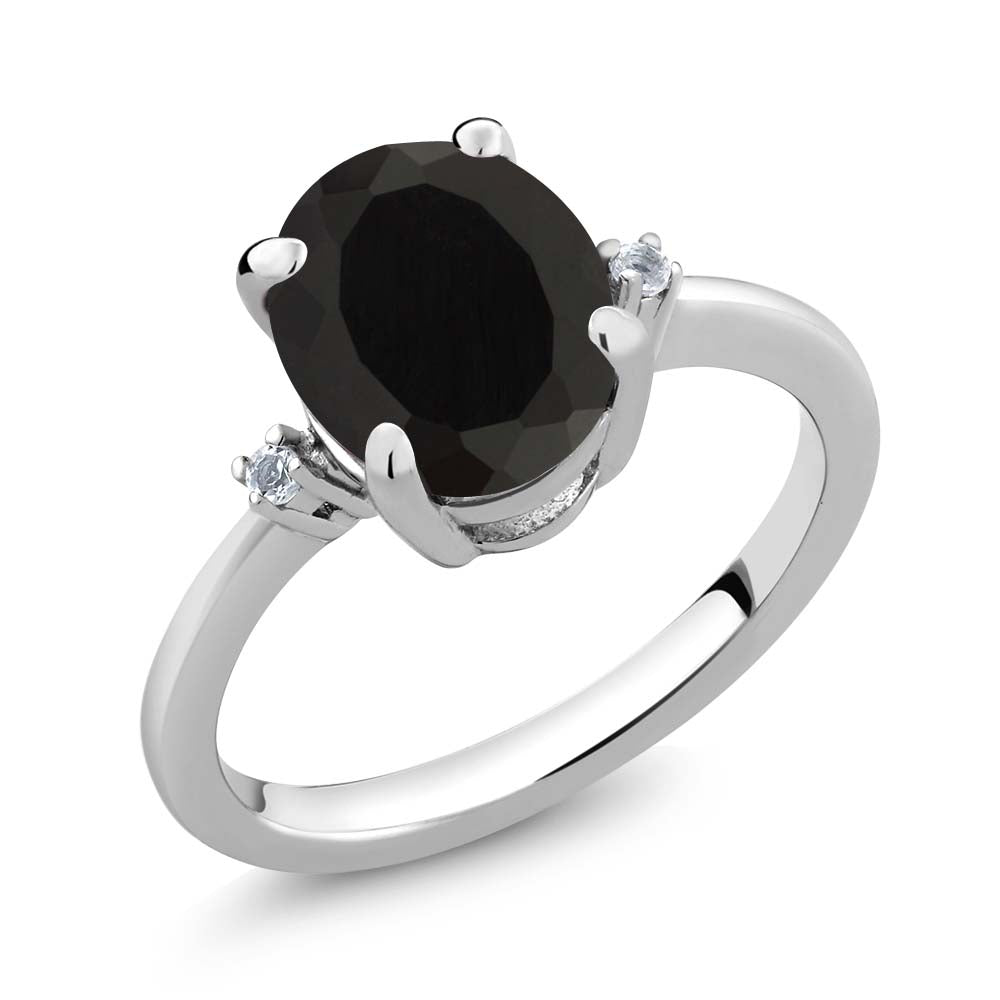 Onyx - December_6_Ring in 925 Sterling Silver