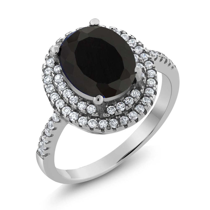 Onyx - December_5_Ring in 925 Sterling Silver