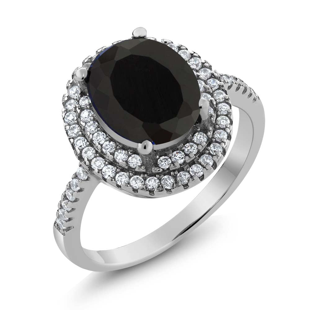 Onyx - December_6_Ring in 925 Sterling Silver