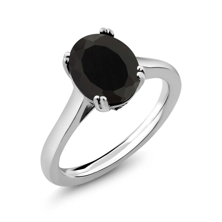Onyx - December_5_Ring in 925 Sterling Silver