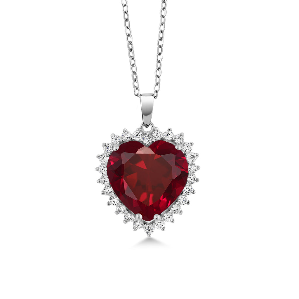 Created Ruby_Pendant in 925 Sterling Silver