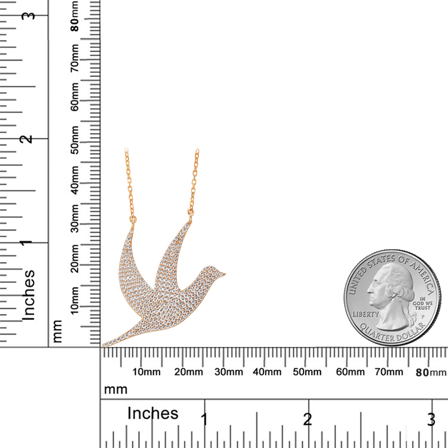 Pendant in 925 Yellow Gold Plated Silver