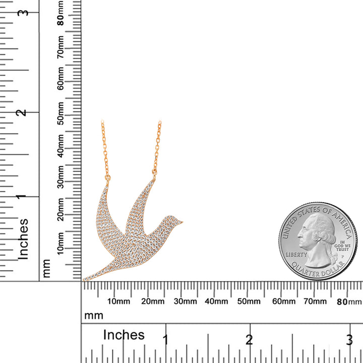 Pendant in 925 Yellow Gold Plated Silver