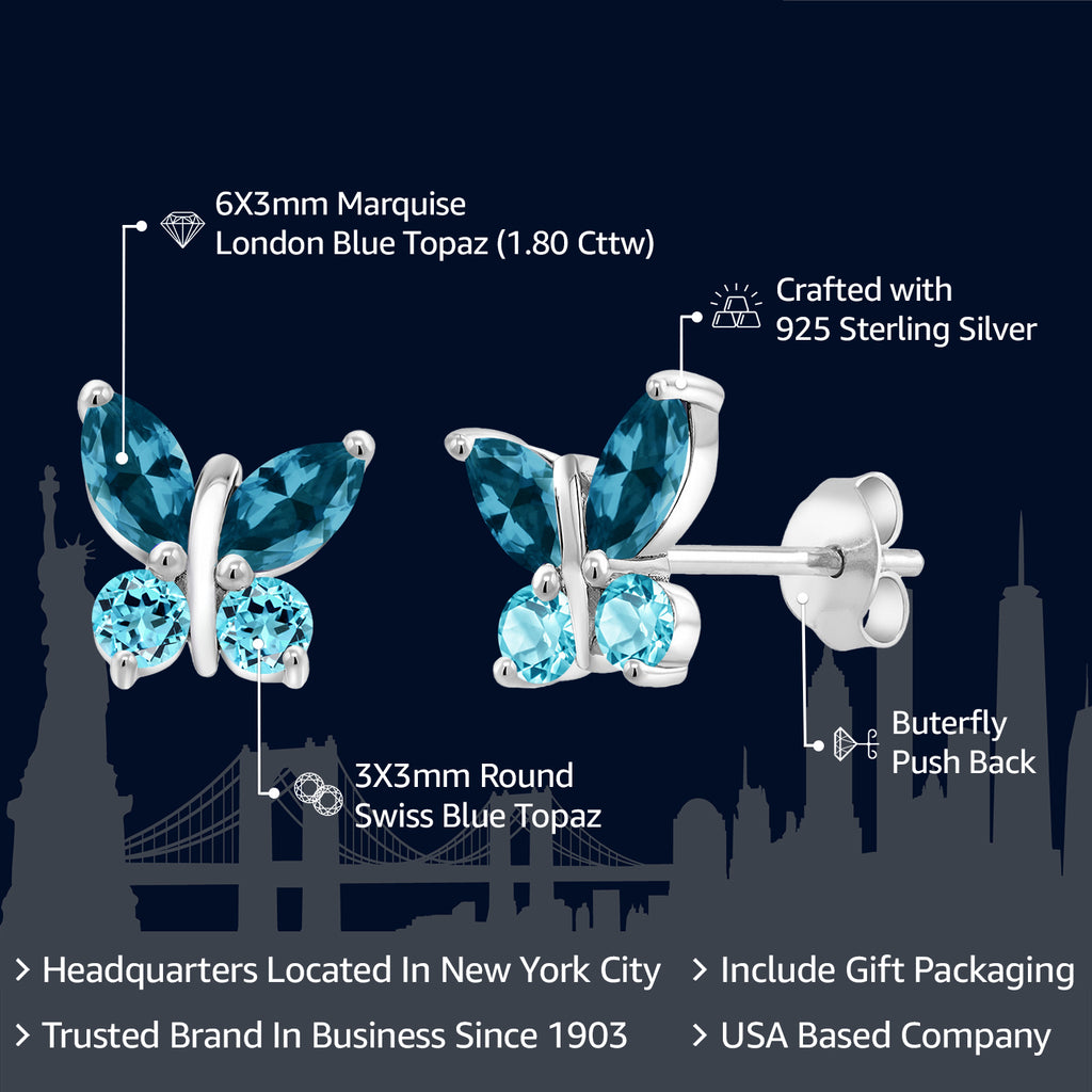 Earrings in 925 Sterling Silver