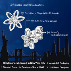 Earrings in 925 Sterling Silver