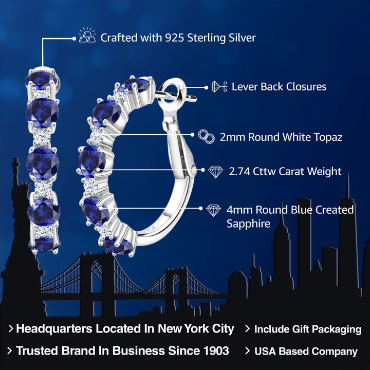 Earrings in 925 Sterling Silver