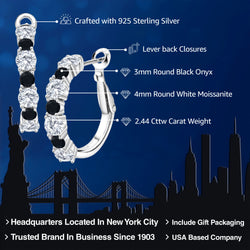 Earrings in 925 Sterling Silver