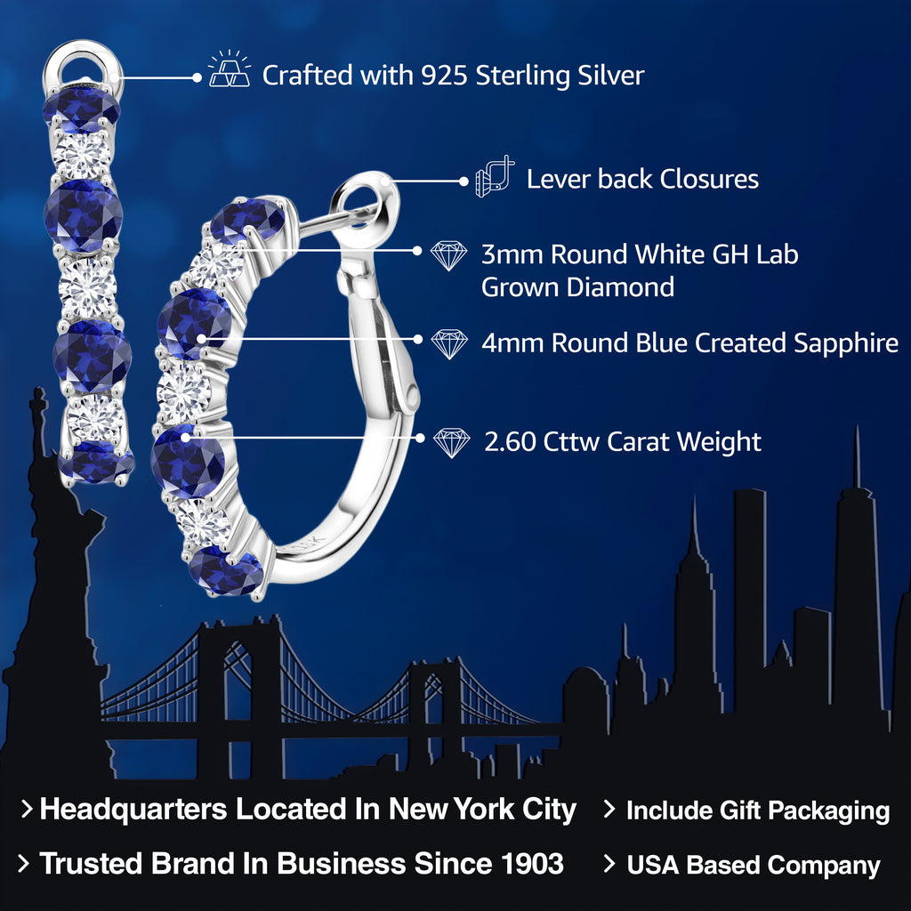 Earrings in 925 Sterling Silver