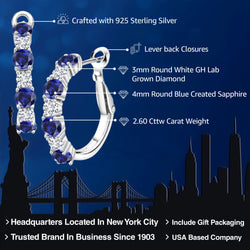 Earrings in 925 Sterling Silver