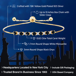 Bracelet in 925 Yellow Gold Plated Silver