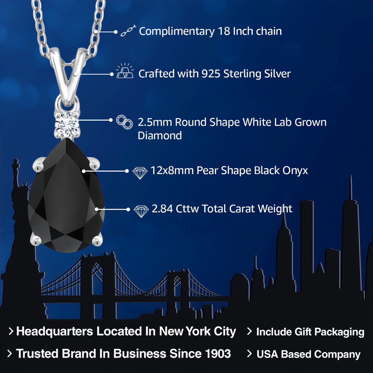 Pendant in 925 Sterling Silver