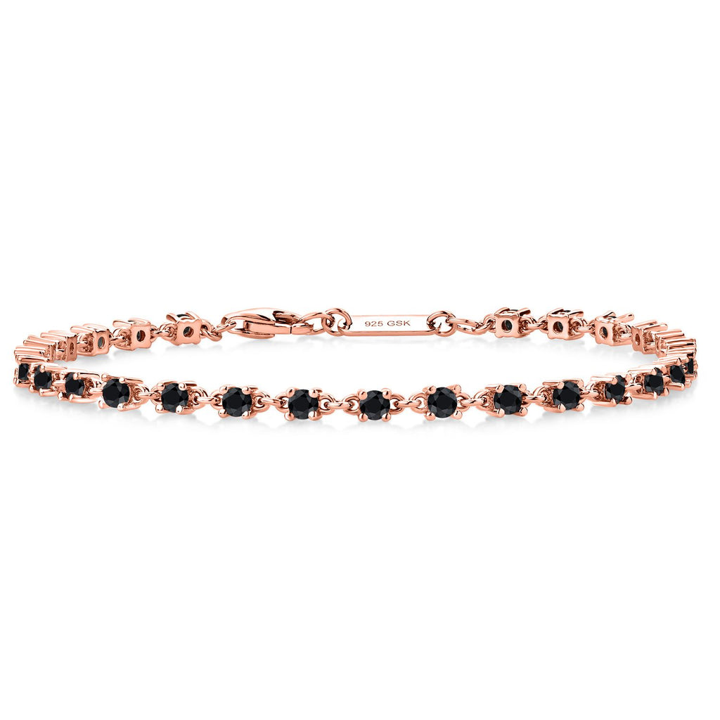 925 Rose Gold Plated Silver_Bracelet in 925 Rose Gold Plated Silver