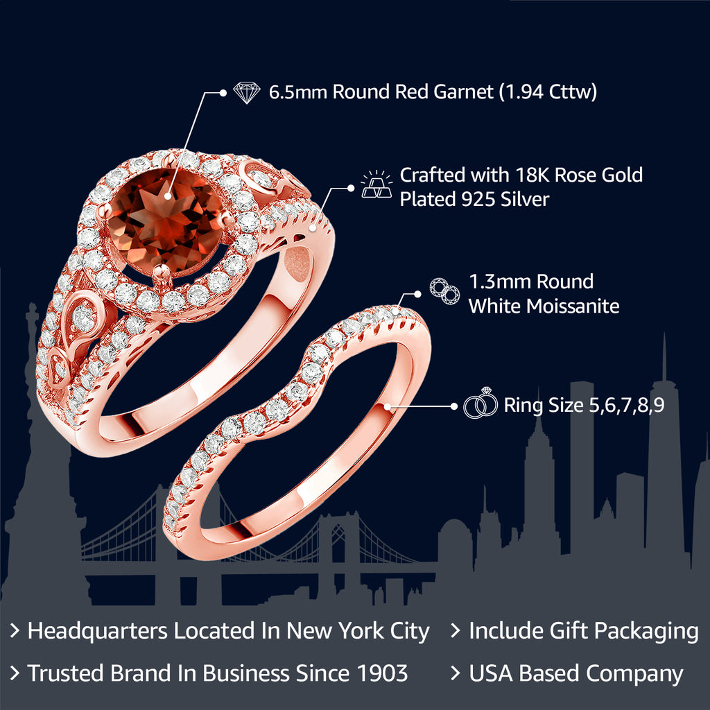 Ring in 925 Rose Gold Plated Silver