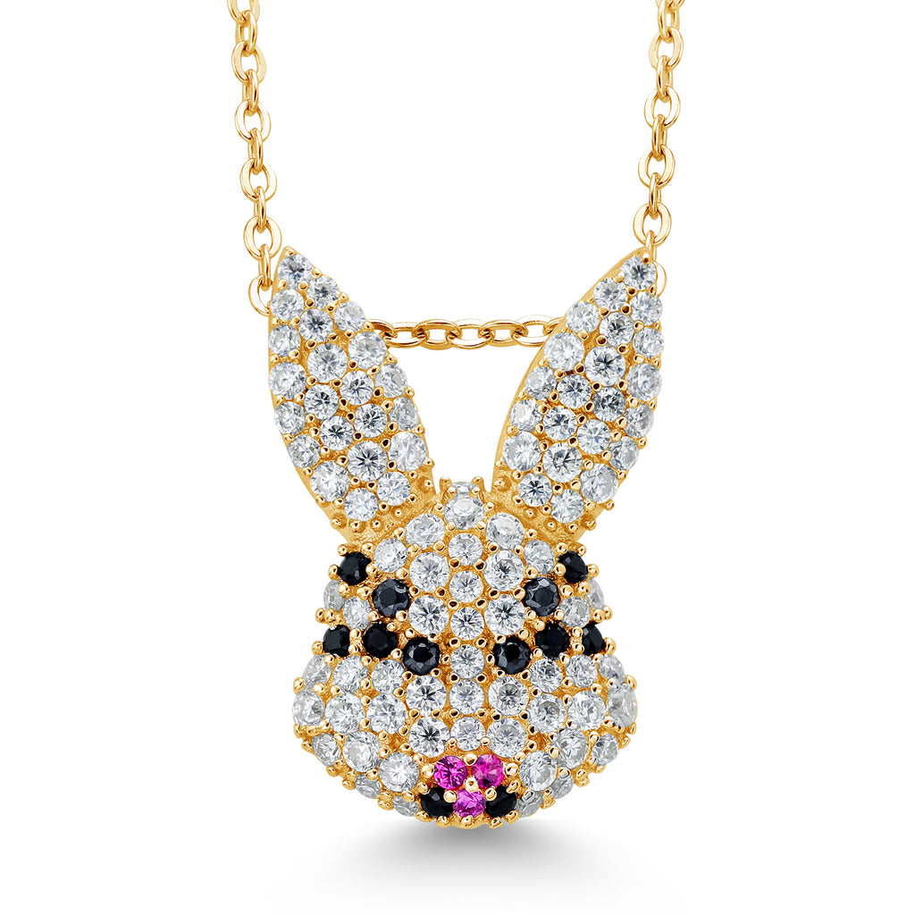 925 Yellow Gold Plated Silver_Pendant in 925 Yellow Gold Plated Silver