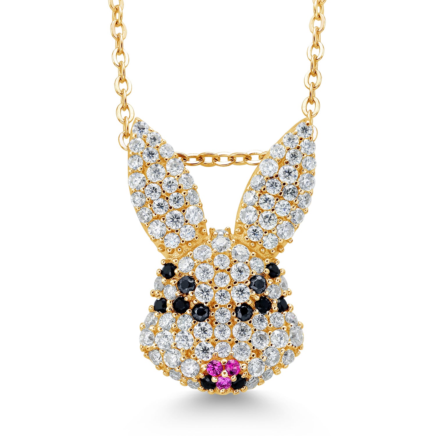 925 Yellow Gold Plated Silver_Pendant in 925 Yellow Gold Plated Silver