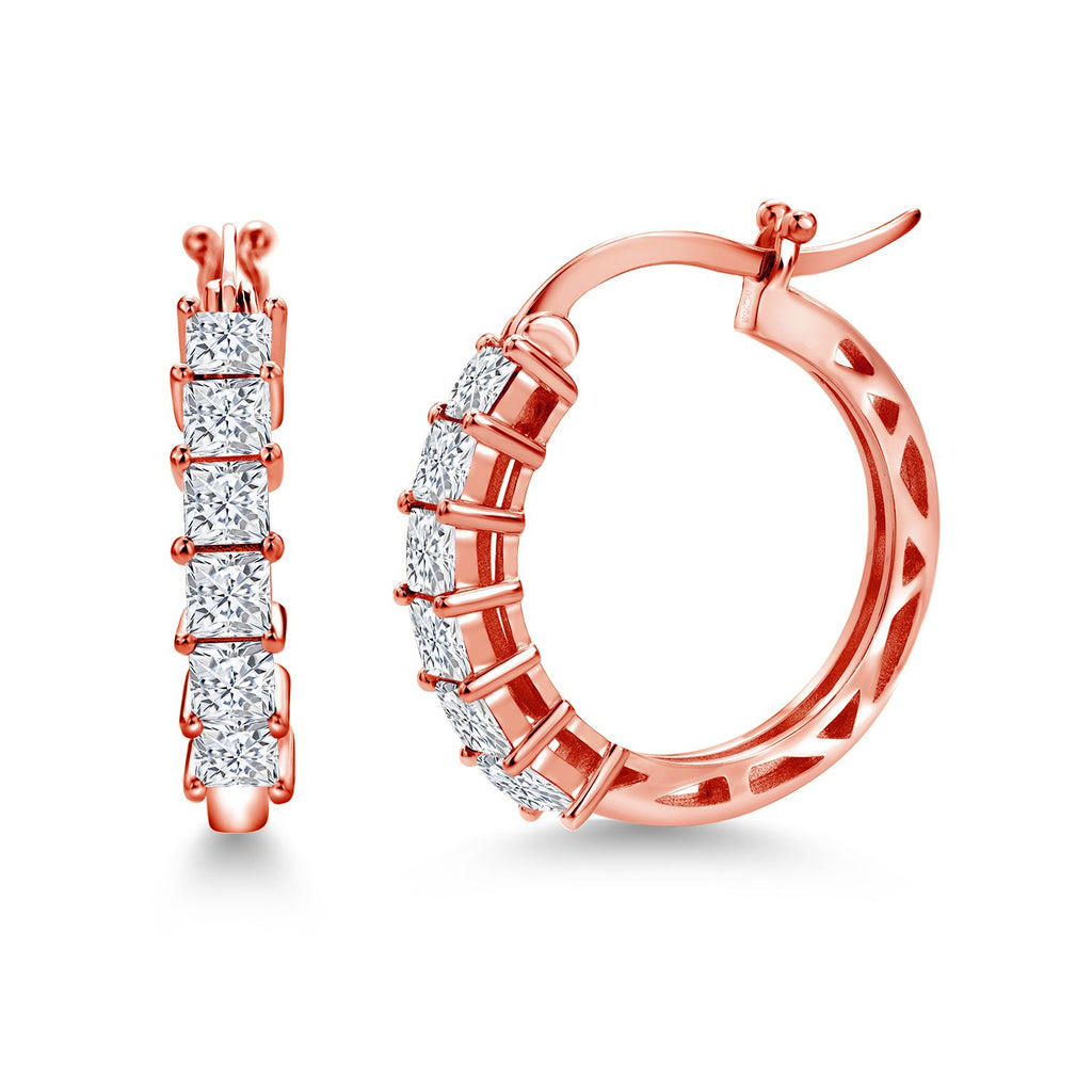 Rose Gold Plated Silver_Earrings in 925 Rose Gold Plated Silver