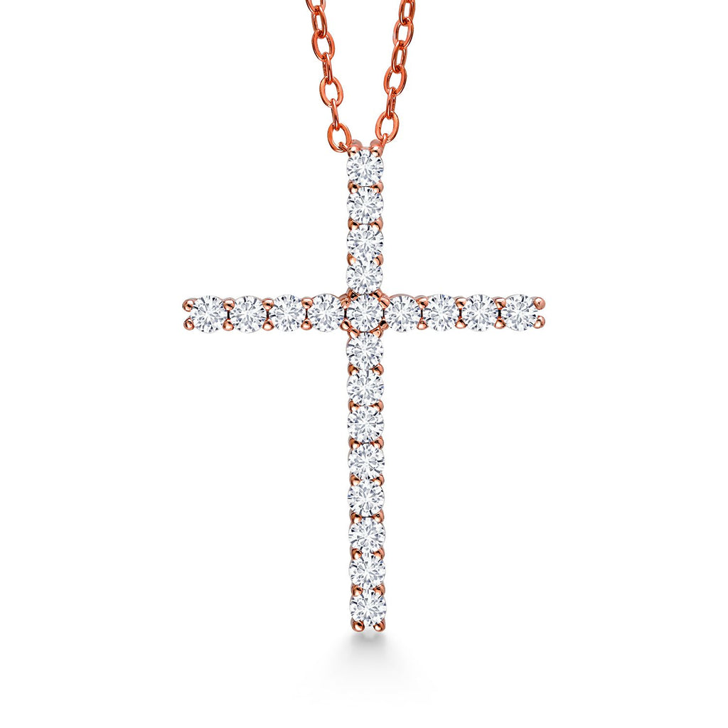 925 Rose Gold Plated Silver_Pendant in 925 Rose Gold Plated Silver