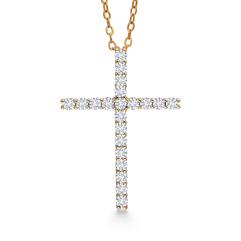 925 Yellow Gold Plated Silver_Pendant in 925 Yellow Gold Plated Silver