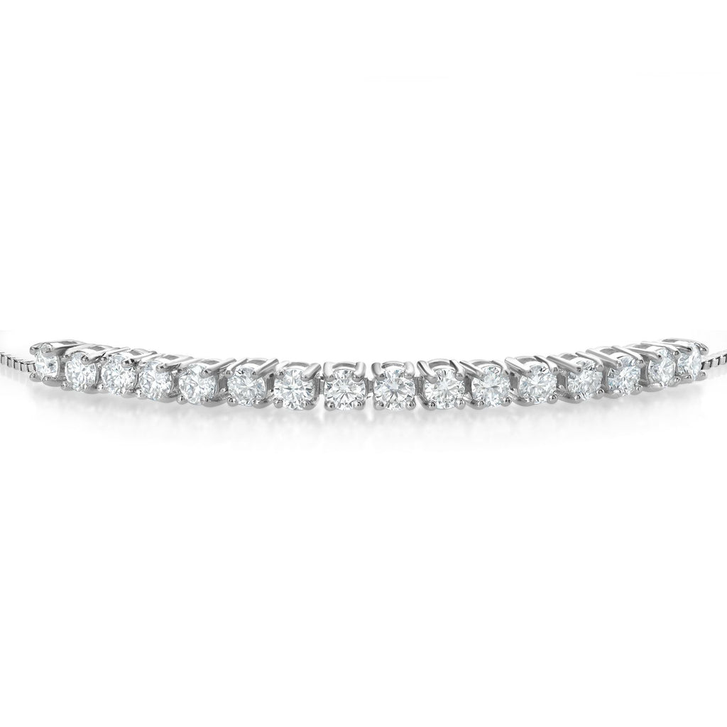 Bracelet in Rhodium Plated