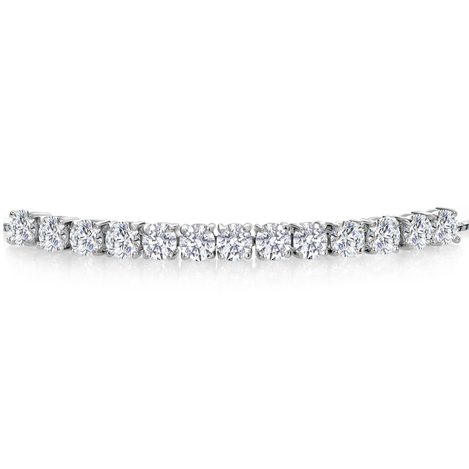 Bracelet in Rhodium Plated