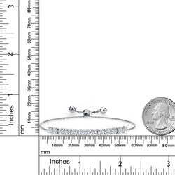 Bracelet in Rhodium Plated