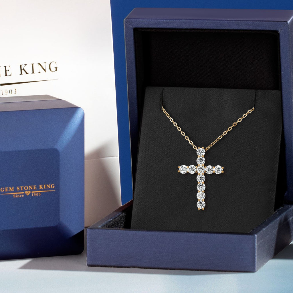 Pendant in 925 Yellow Gold Plated Silver