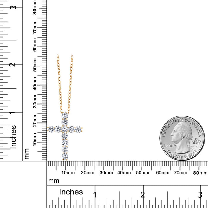 Pendant in 925 Yellow Gold Plated Silver