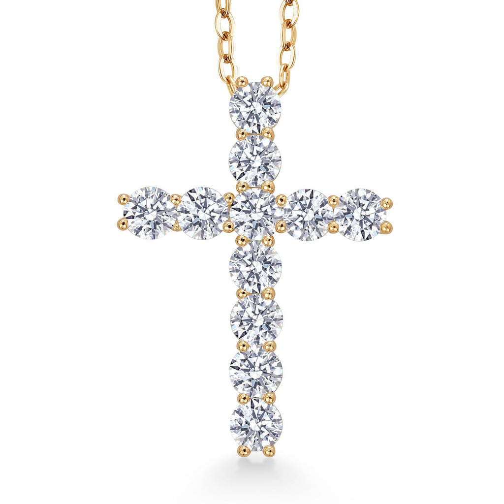 Pendant in 925 Yellow Gold Plated Silver