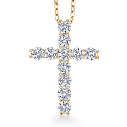 Pendant in 925 Yellow Gold Plated Silver